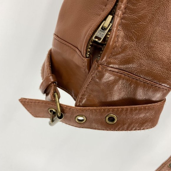 Metro 7 Genuine Leather Moto Jacket - Picture 9 of 16